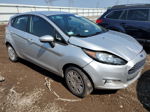 2015 Ford Fiesta S Silver vin: 3FADP4TJ9FM181944