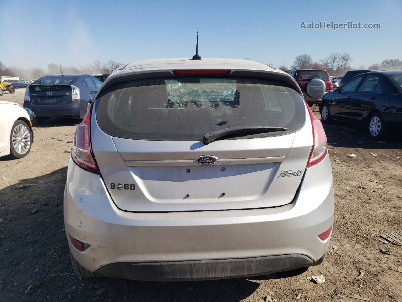 2016 Ford Fiesta S Gray vin: 3FADP4TJ9GM169441