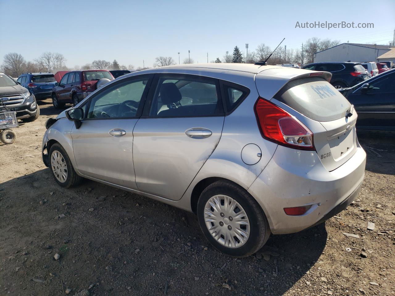 2016 Ford Fiesta S Gray vin: 3FADP4TJ9GM169441