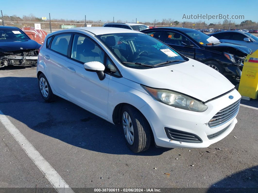 2016 Ford Fiesta S White vin: 3FADP4TJ9GM169570