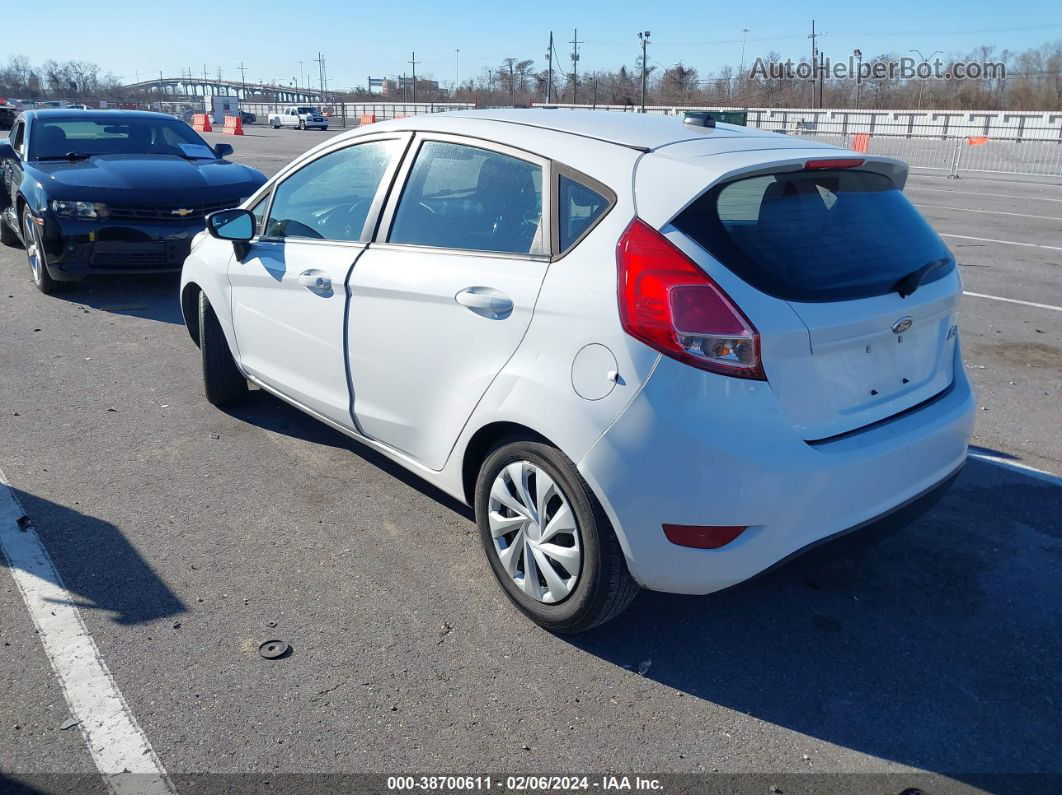 2016 Ford Fiesta S White vin: 3FADP4TJ9GM169570