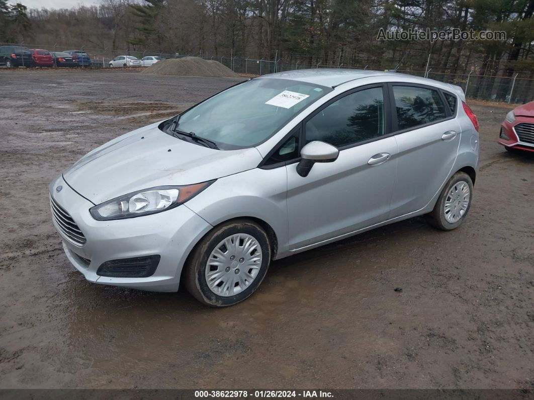 2016 Ford Fiesta S Silver vin: 3FADP4TJXGM171666