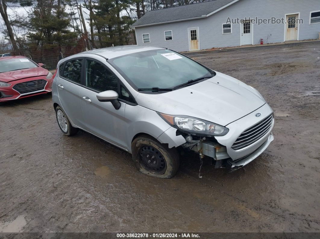 2016 Ford Fiesta S Silver vin: 3FADP4TJXGM171666