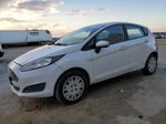 2017 Ford Fiesta S Белый vin: 3FADP4TJXHM122615