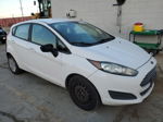 2017 Ford Fiesta S Белый vin: 3FADP4TJXHM122615