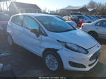 2017 Ford Fiesta S Белый vin: 3FADP4TJXHM159115