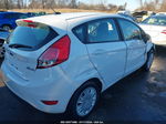 2017 Ford Fiesta S White vin: 3FADP4TJXHM159115