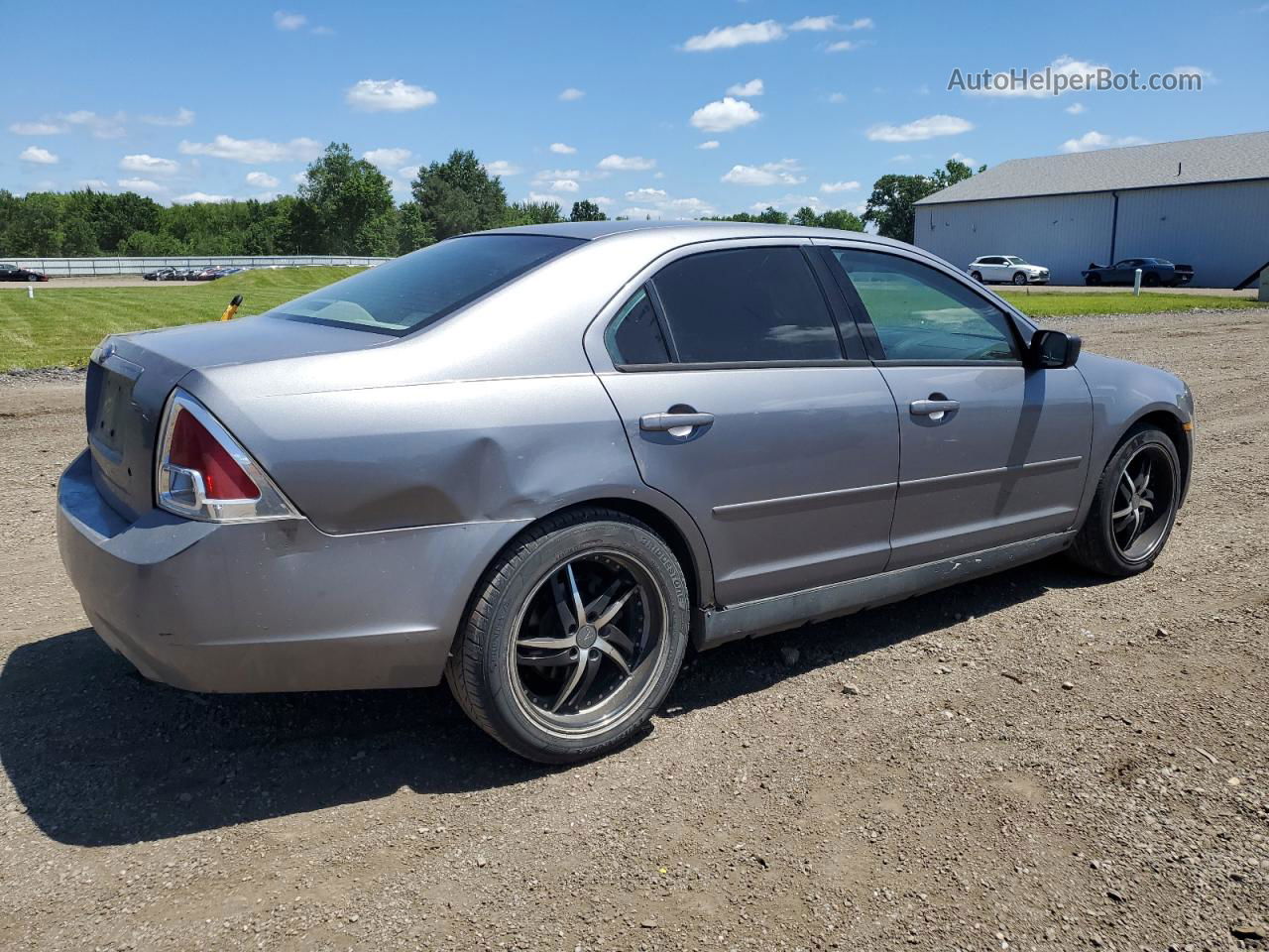 2006 Ford Fusion S Silver vin: 3FAFP06Z06R114235