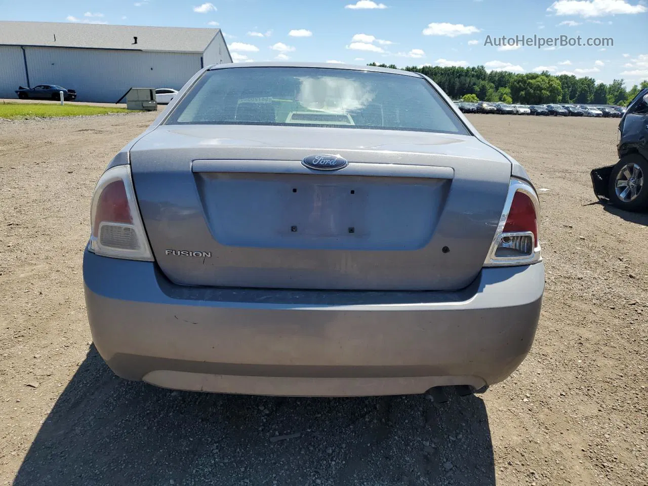 2006 Ford Fusion S Silver vin: 3FAFP06Z06R114235