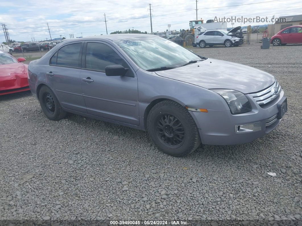 2006 Ford Fusion S Gray vin: 3FAFP06Z06R172376