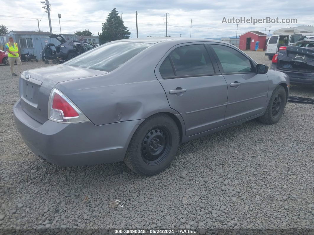 2006 Ford Fusion S Gray vin: 3FAFP06Z06R172376