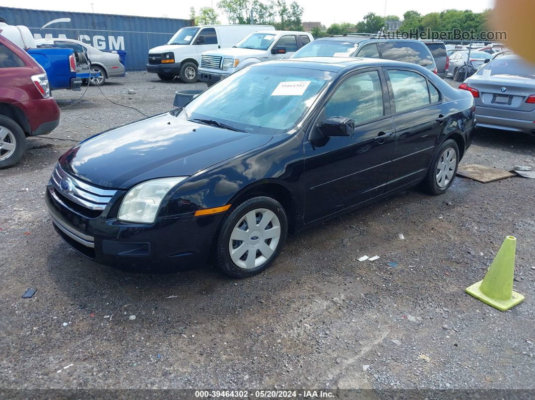 2006 Ford Fusion S Black vin: 3FAFP06Z06R228946