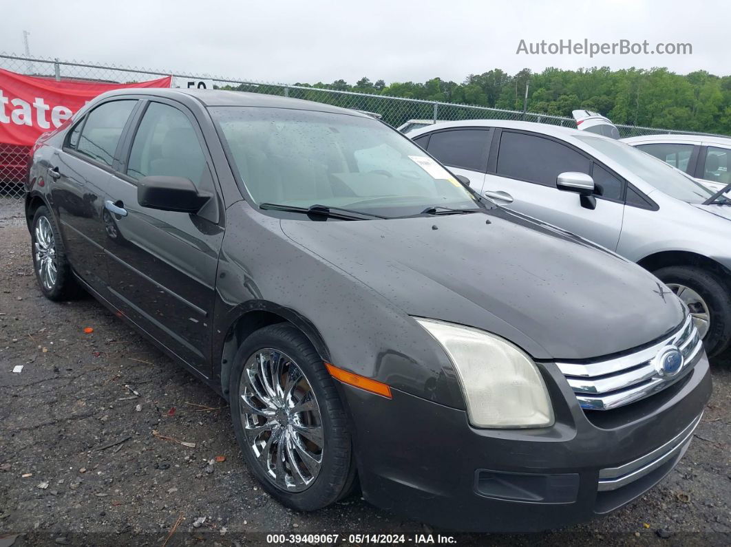 2006 Ford Fusion S Gray vin: 3FAFP06Z06R243611