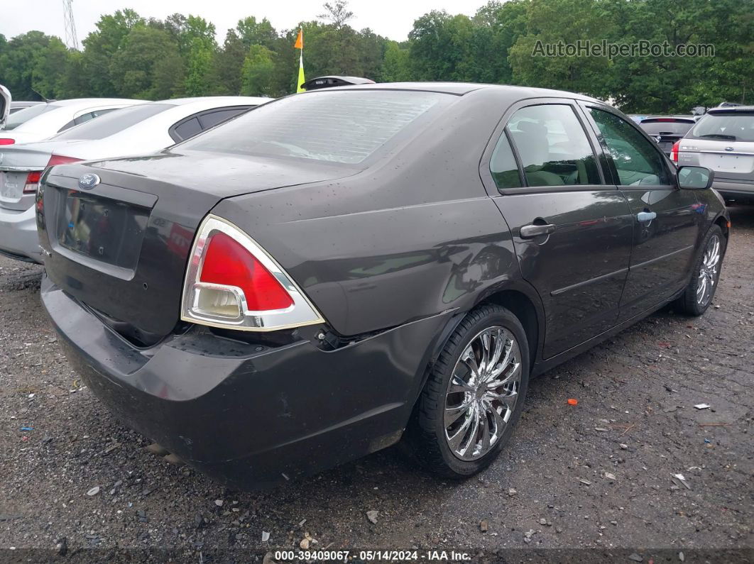 2006 Ford Fusion S Gray vin: 3FAFP06Z06R243611