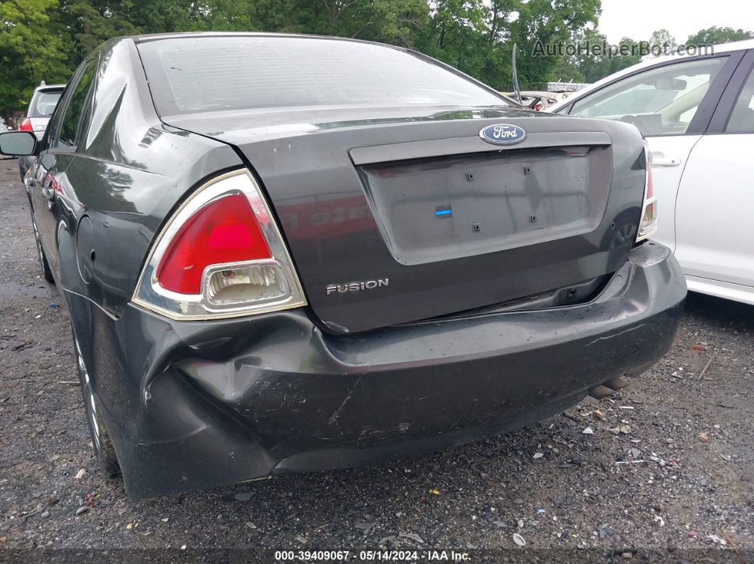 2006 Ford Fusion S Gray vin: 3FAFP06Z06R243611