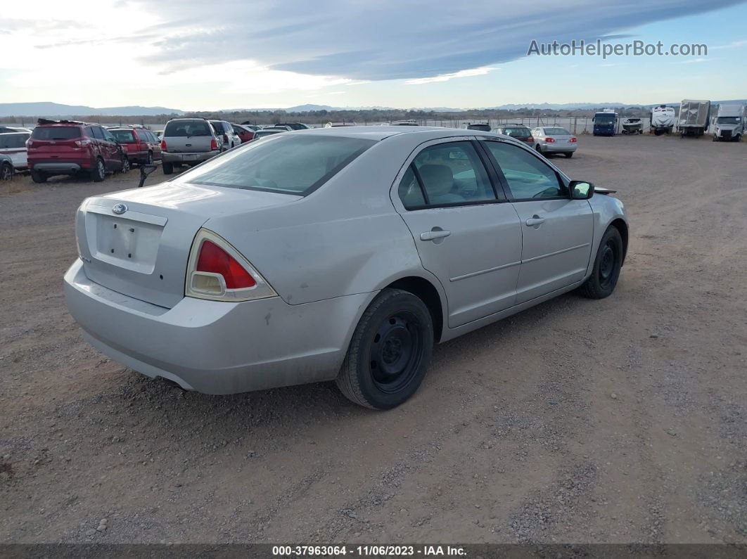 2006 Ford Fusion S Silver vin: 3FAFP06Z26R125494