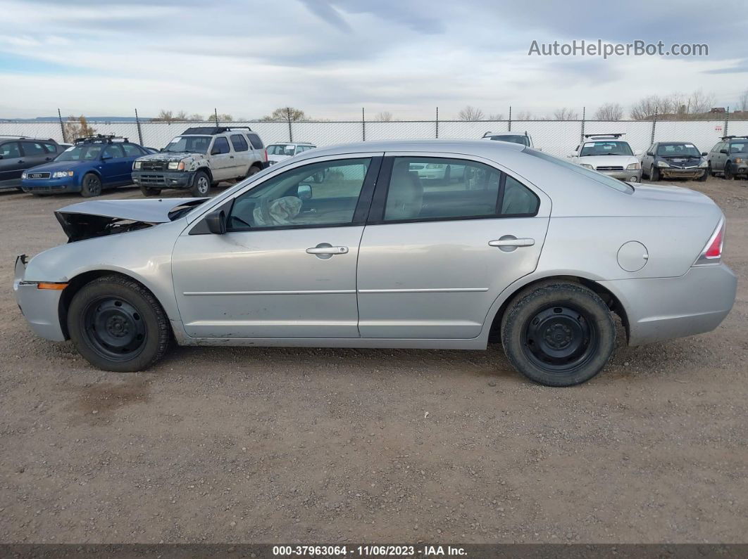 2006 Ford Fusion S Silver vin: 3FAFP06Z26R125494