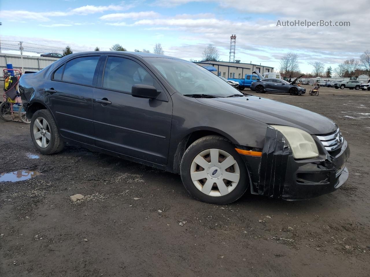 2006 Ford Fusion S Gray vin: 3FAFP06Z26R249992