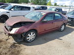 2006 Ford Fusion S Темно-бордовый vin: 3FAFP06Z36R165180