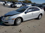 2006 Ford Fusion S Silver vin: 3FAFP06Z56R186578