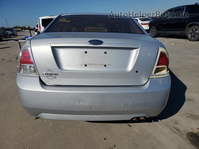 2006 Ford Fusion S Silver vin: 3FAFP06Z56R186578