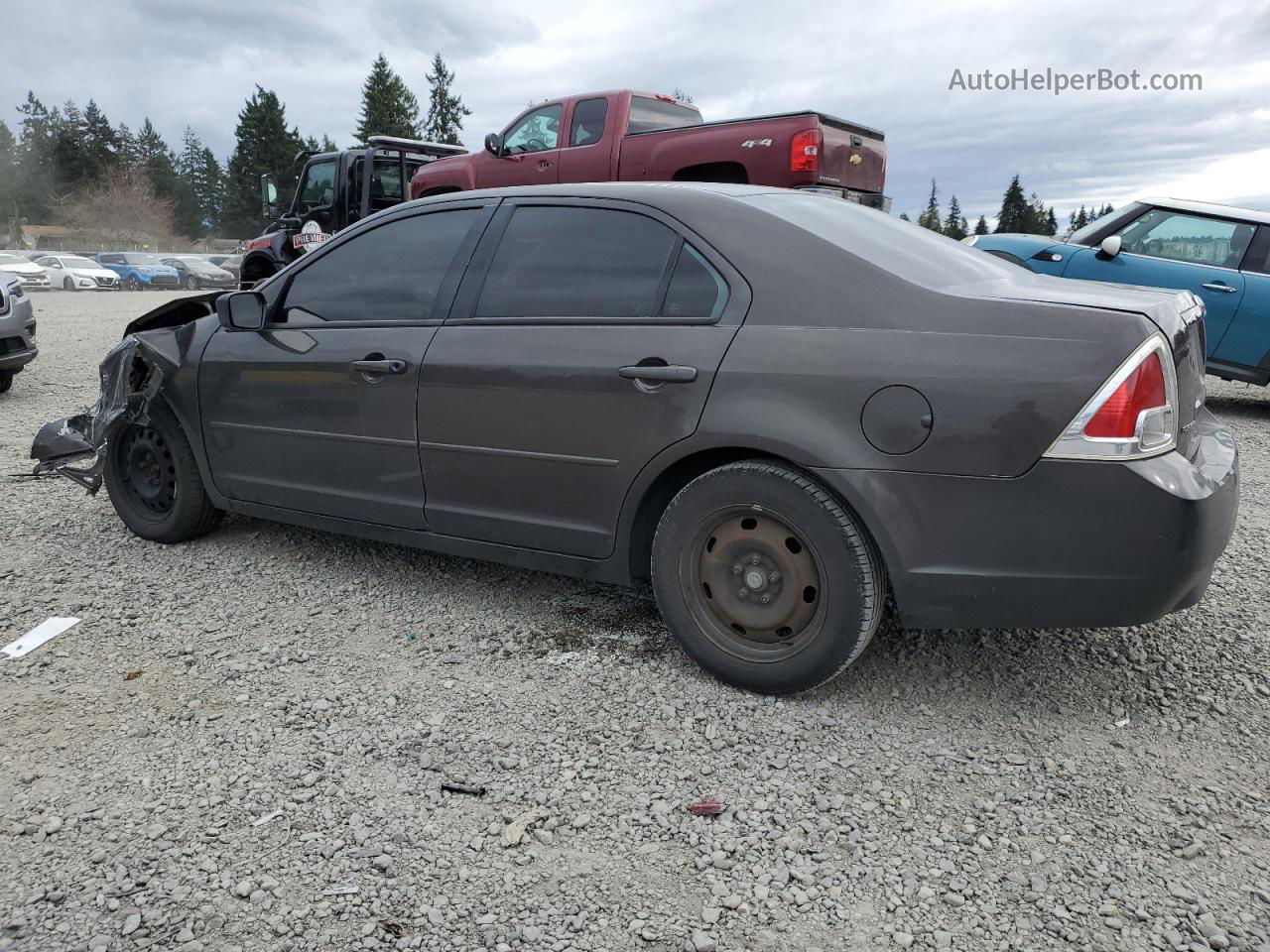 2006 Ford Fusion S Charcoal vin: 3FAFP06Z66R117334