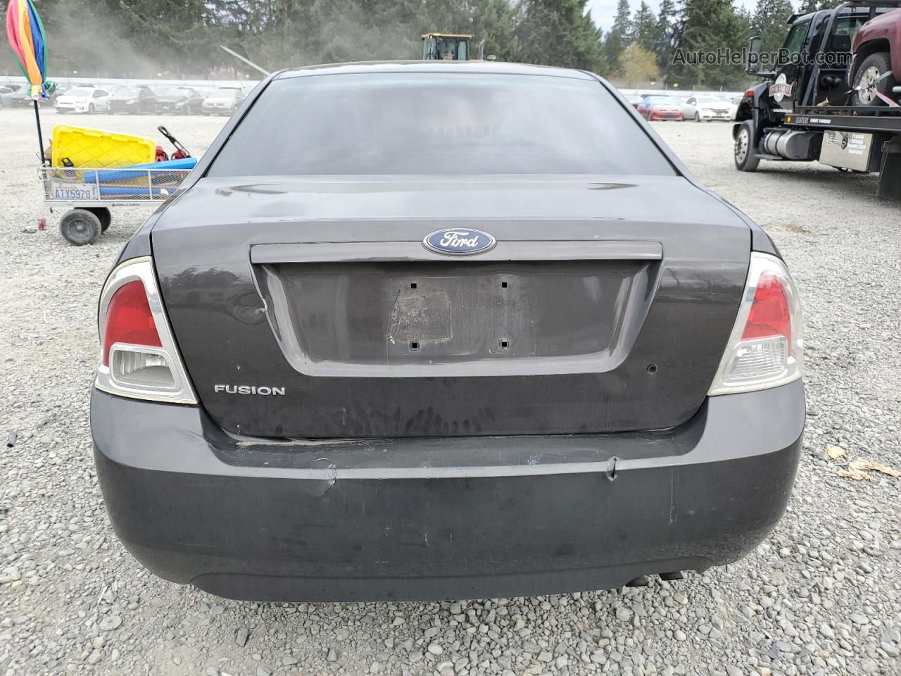 2006 Ford Fusion S Charcoal vin: 3FAFP06Z66R117334