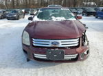 2006 Ford Fusion S Red vin: 3FAFP06Z86R131946