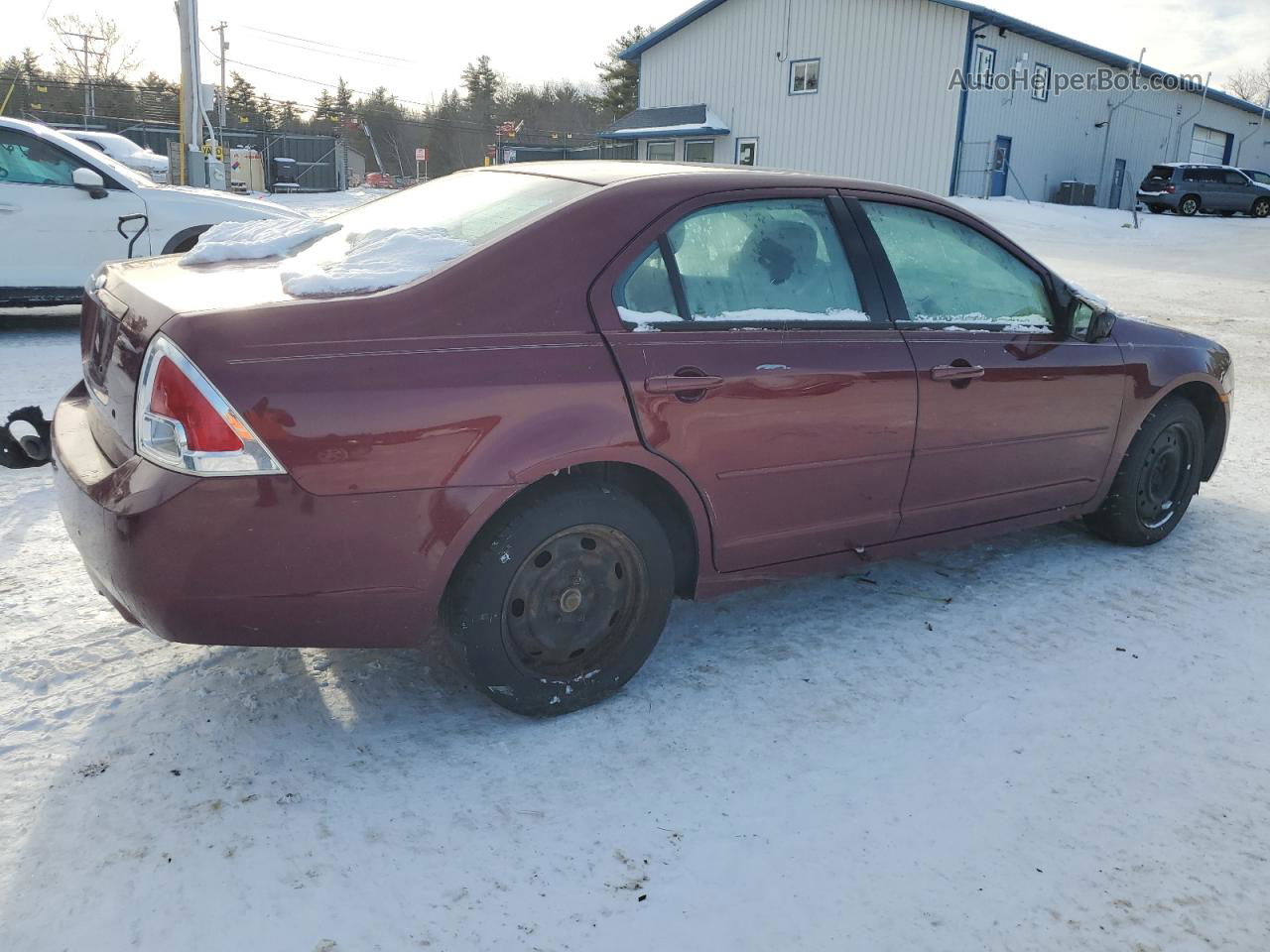 2006 Ford Fusion S Red vin: 3FAFP06Z86R131946