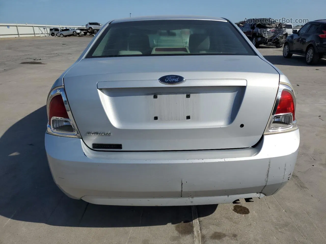 2006 Ford Fusion S Silver vin: 3FAFP06Z86R180936