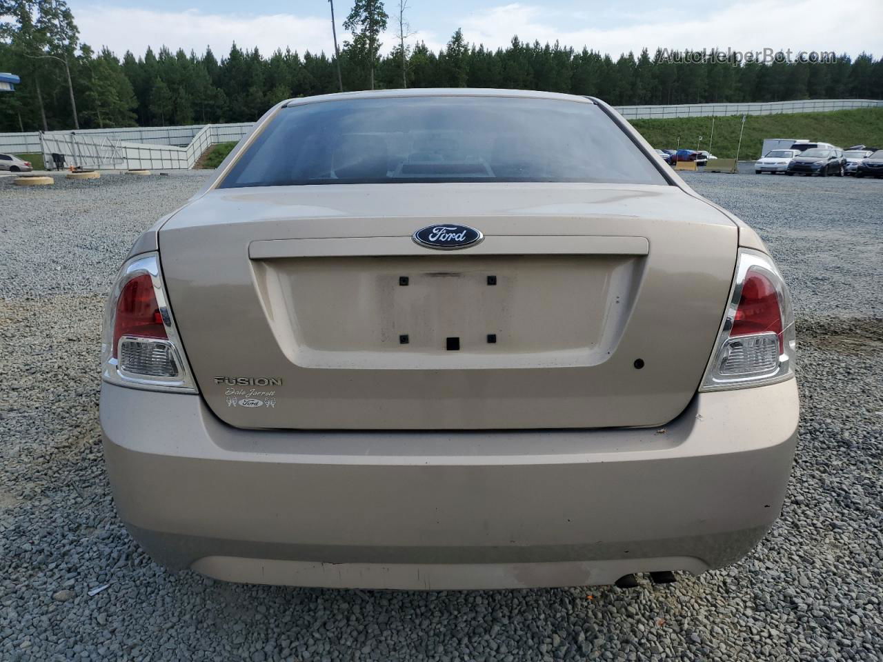 2006 Ford Fusion S Tan vin: 3FAFP06Z96R132555