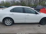 2006 Ford Fusion S White vin: 3FAFP06ZX6R111150