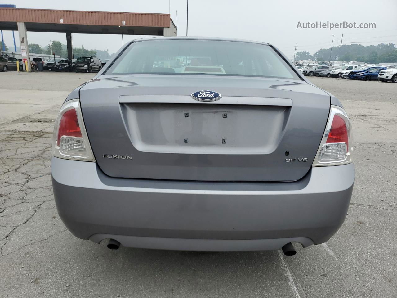 2006 Ford Fusion Se Gray vin: 3FAFP07106R111117