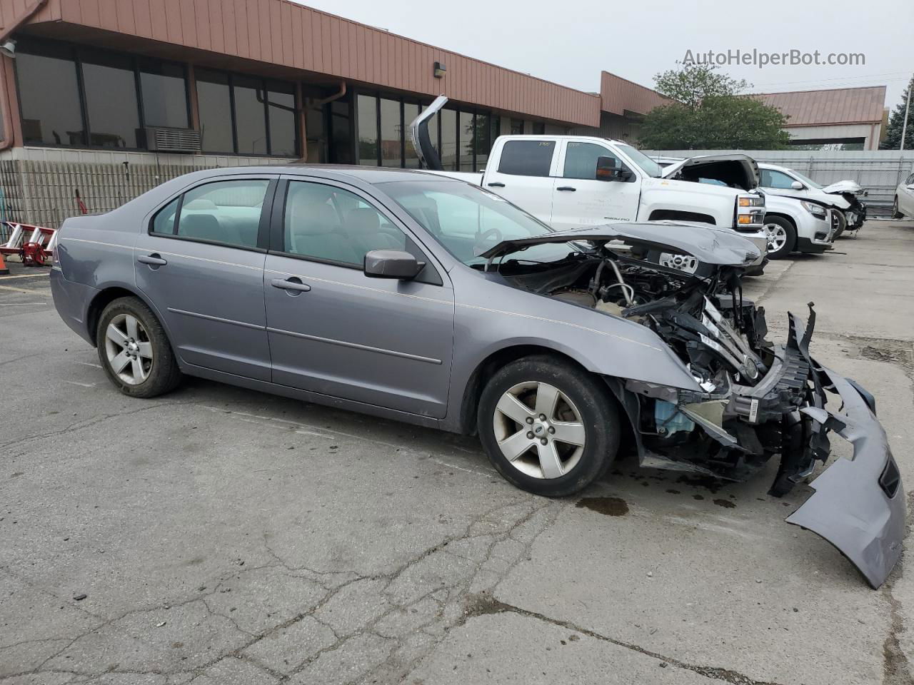 2006 Ford Fusion Se Gray vin: 3FAFP07106R111117