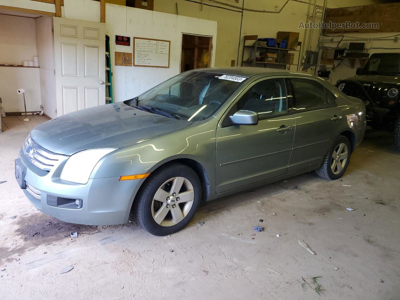 2006 Ford Fusion Se Green vin: 3FAFP07106R220337