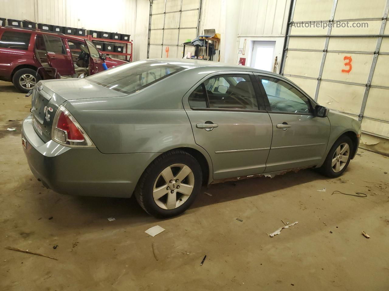 2006 Ford Fusion Se Green vin: 3FAFP07106R220337