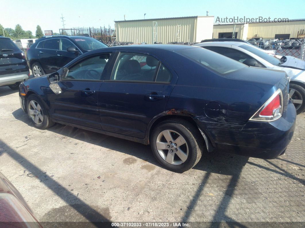 2006 Ford Fusion Se Dark Blue vin: 3FAFP07116R111417