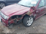 2006 Ford Fusion Se Maroon vin: 3FAFP07116R132512