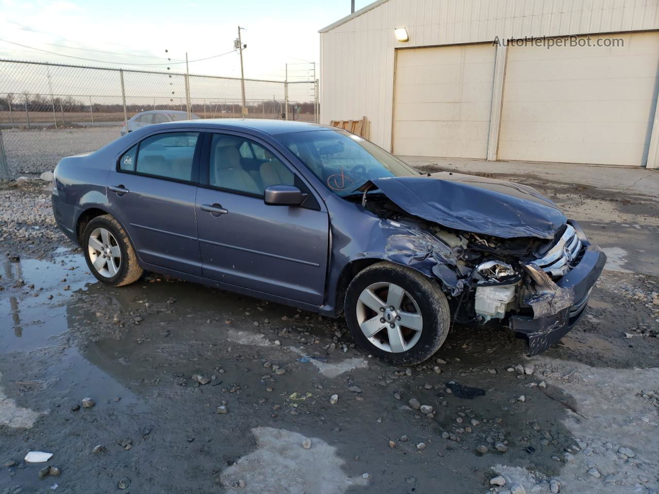 2006 Ford Fusion Se Gray vin: 3FAFP07126R186109