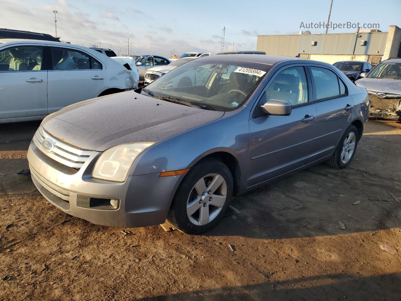 2006 Ford Fusion Se Gray vin: 3FAFP07126R186501