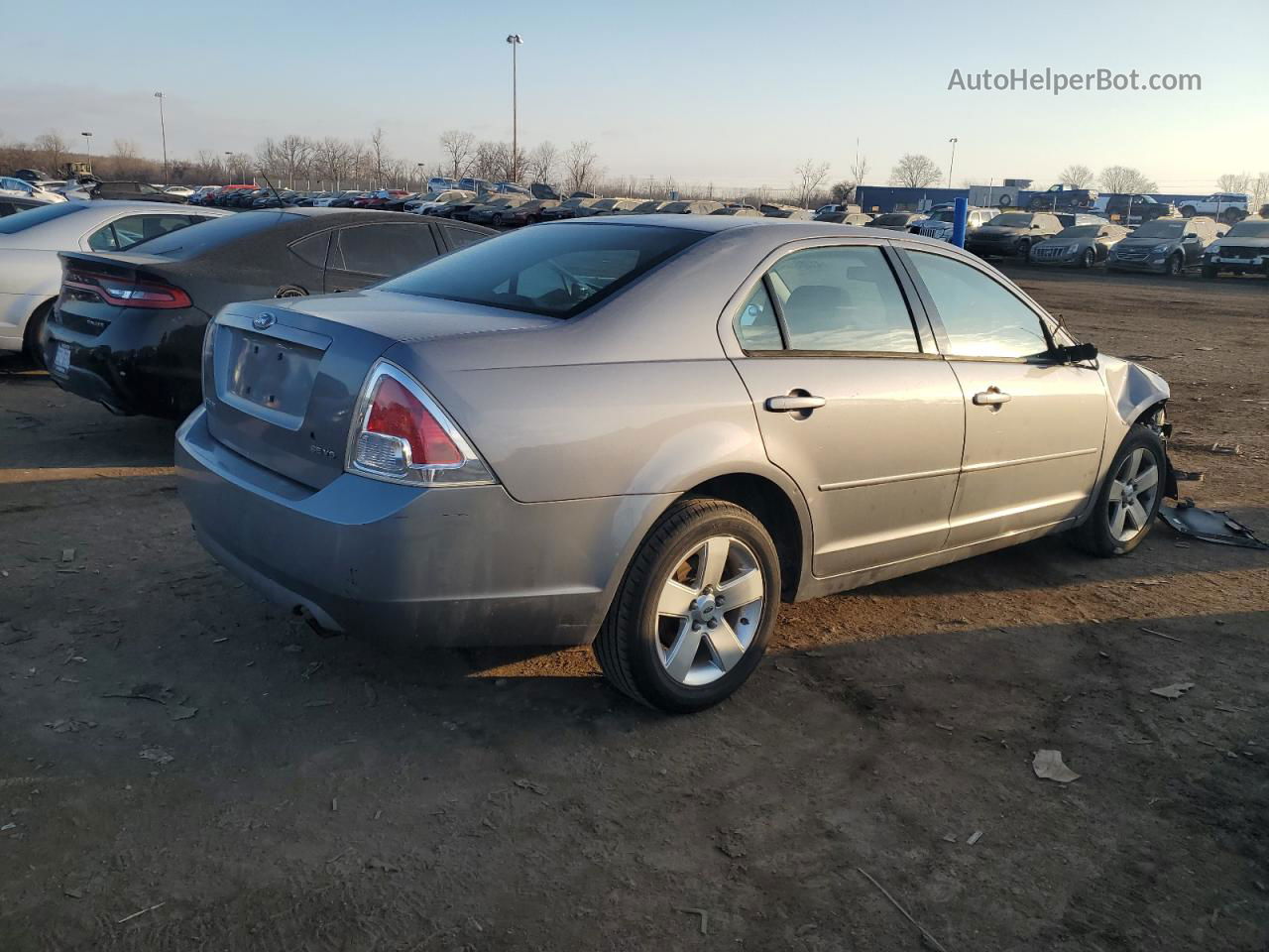 2006 Ford Fusion Se Gray vin: 3FAFP07126R186501