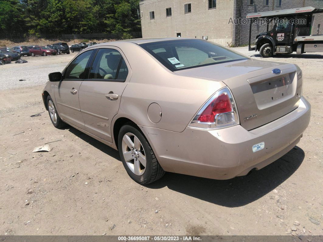 2006 Ford Fusion Se Gold vin: 3FAFP07136R104047