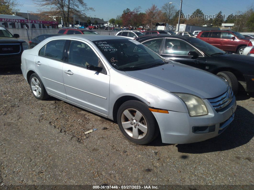 2006 Ford Fusion Se Silver vin: 3FAFP07136R148274