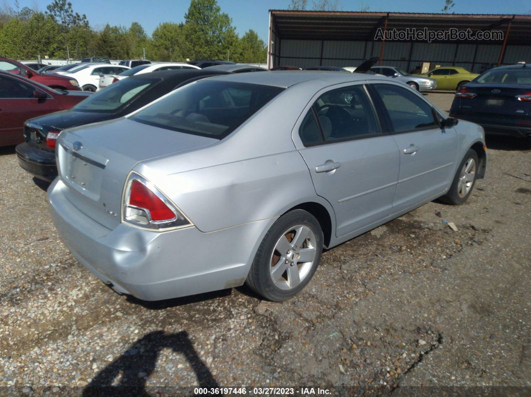 2006 Ford Fusion Se Silver vin: 3FAFP07136R148274