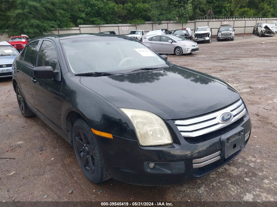 2006 Ford Fusion Se Black vin: 3FAFP07136R154091