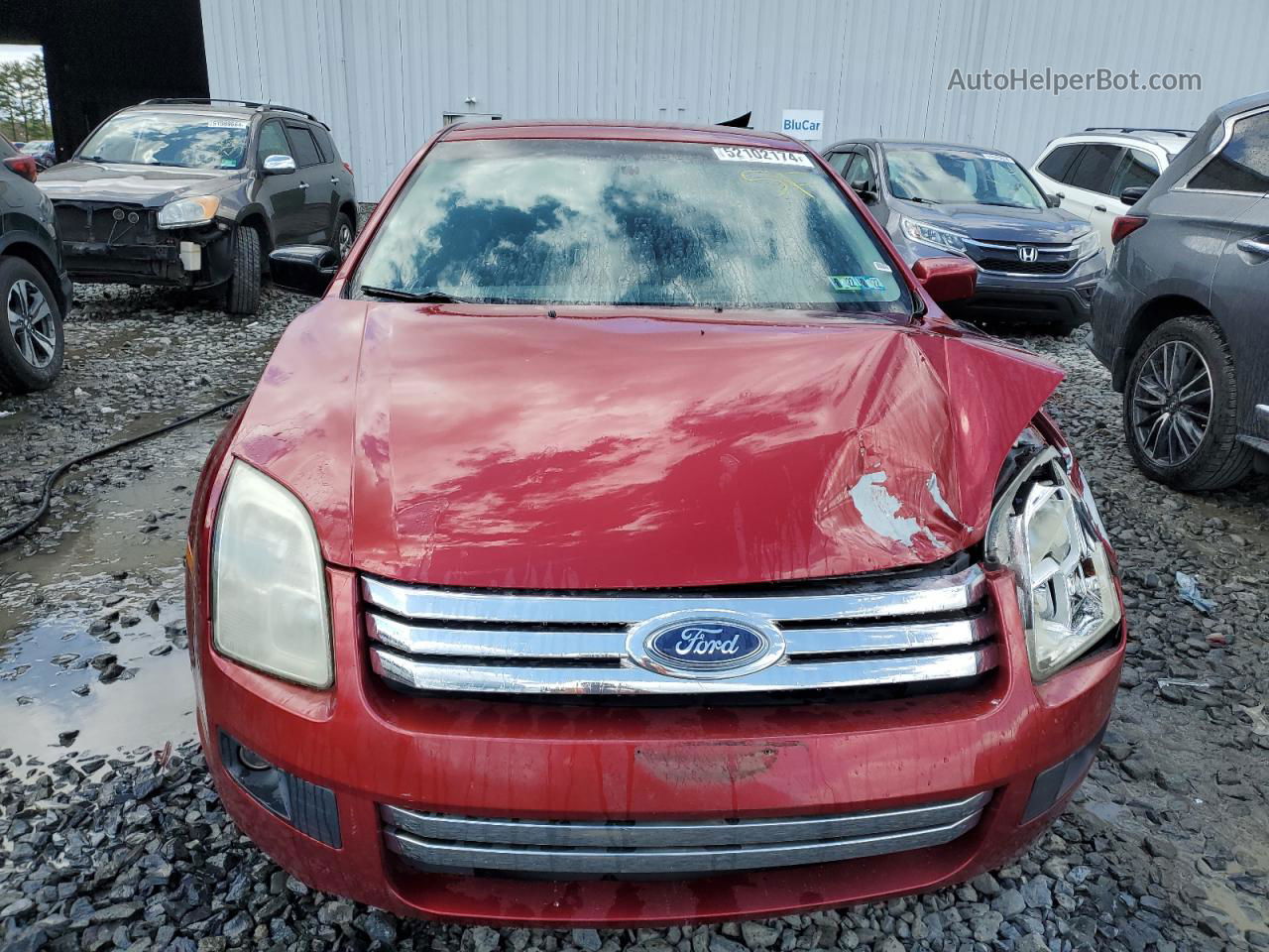 2006 Ford Fusion Se Red vin: 3FAFP07136R172378