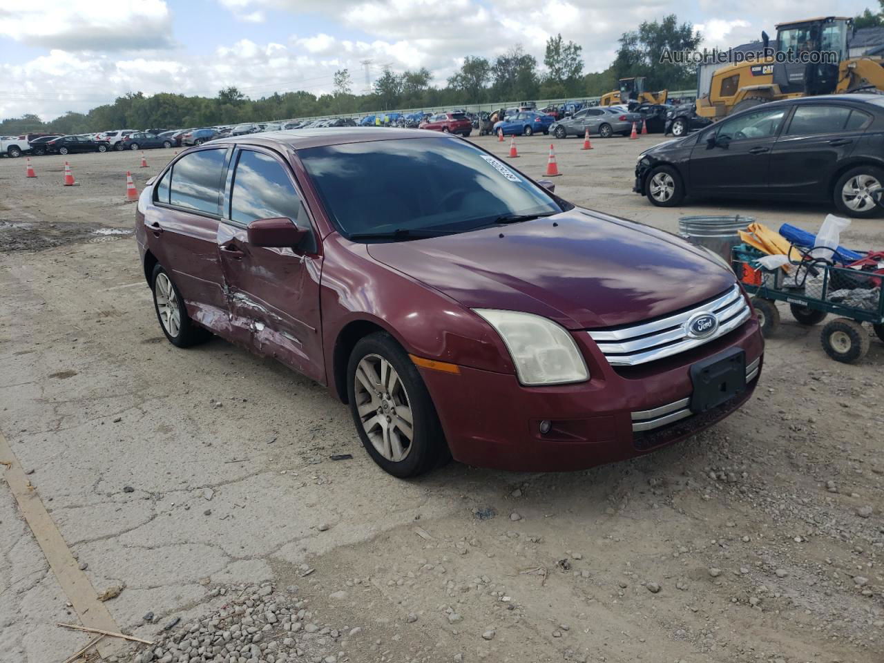 2006 Ford Fusion Se Burgundy vin: 3FAFP07146R174835