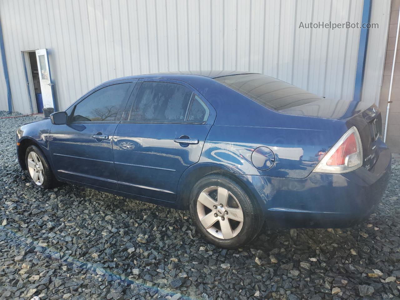 2006 Ford Fusion Se Blue vin: 3FAFP07146R186869