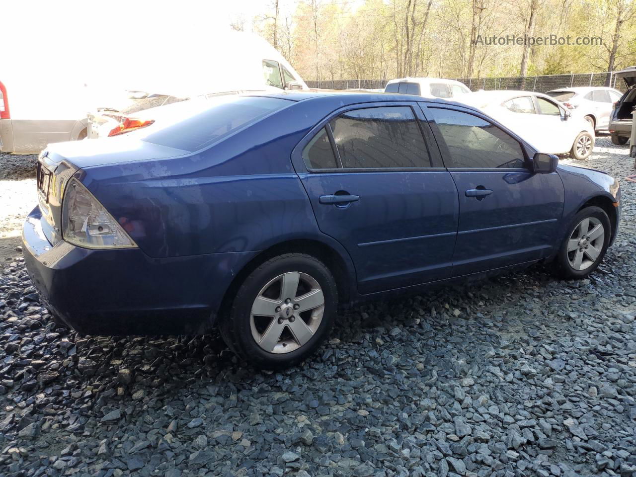 2006 Ford Fusion Se Blue vin: 3FAFP07146R186869