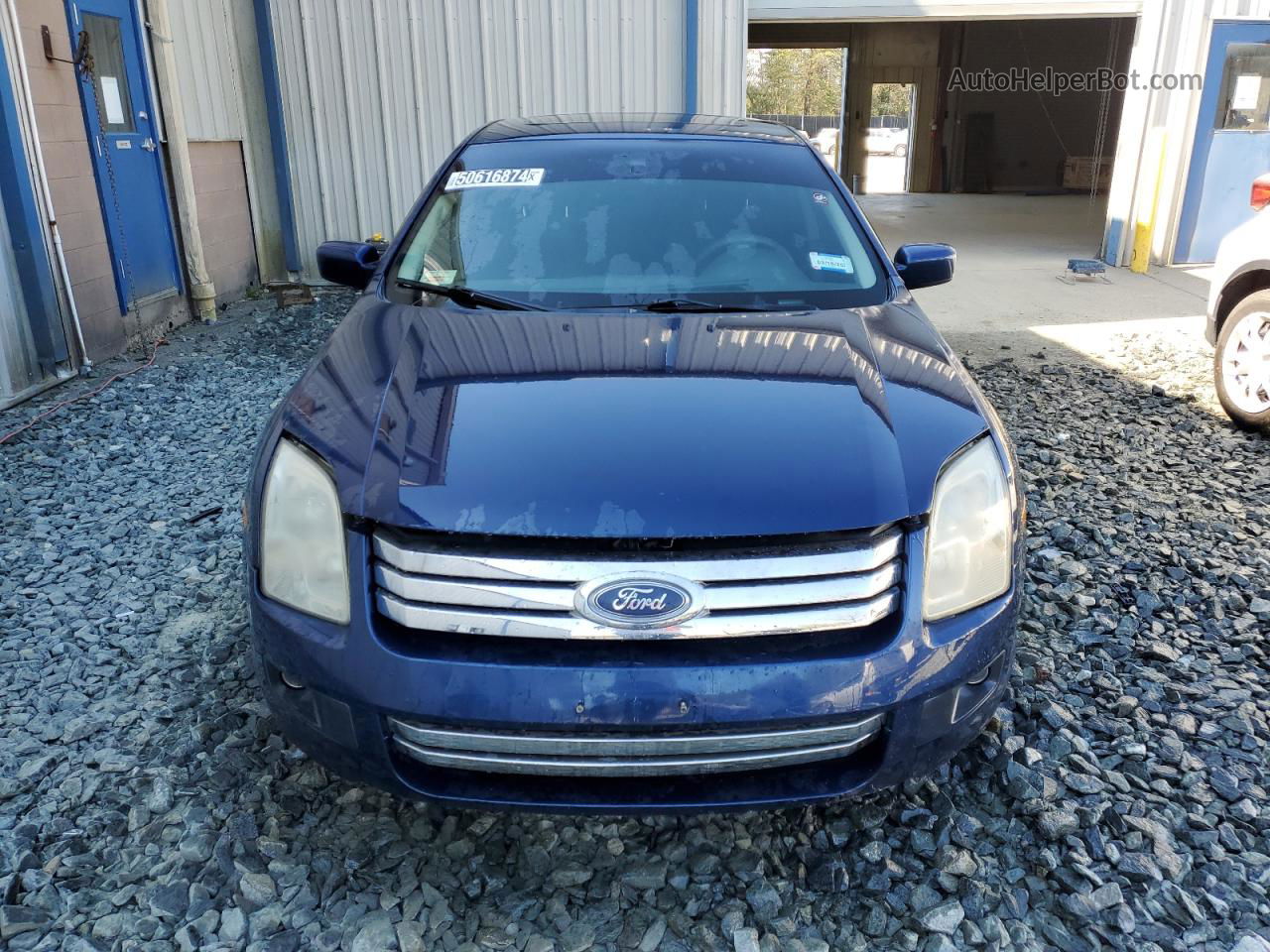 2006 Ford Fusion Se Blue vin: 3FAFP07146R186869